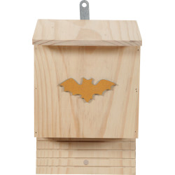 animallparadise Wooden nesting box, height 28.5 cm, random color for bats bat