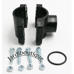 jardiboutique 1 inch Ø 50 mm load clamp - 4 clamping screws Supporting collar