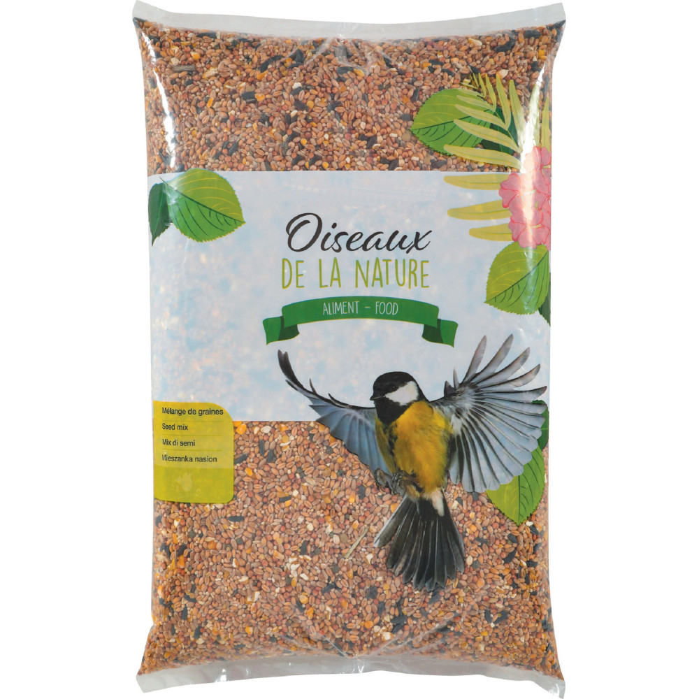 animallparadise Garden bird seed mix. 2 kg bag. Nourriture graine