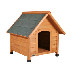Cottage hondenhok. M-L. 83 × 87 × 101 cm. Voor Border Collie honden. animallparadise AP-TR-39532 Hondenhok