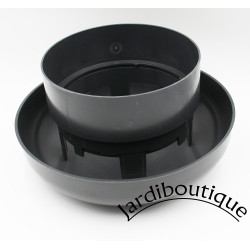 jardiboutique Ø 32 mm, Ventilation cap, slate color. Ventilation