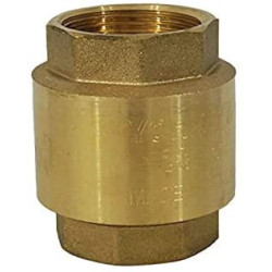 Jardiboutique Brass check valve 1" 1/4 valve
