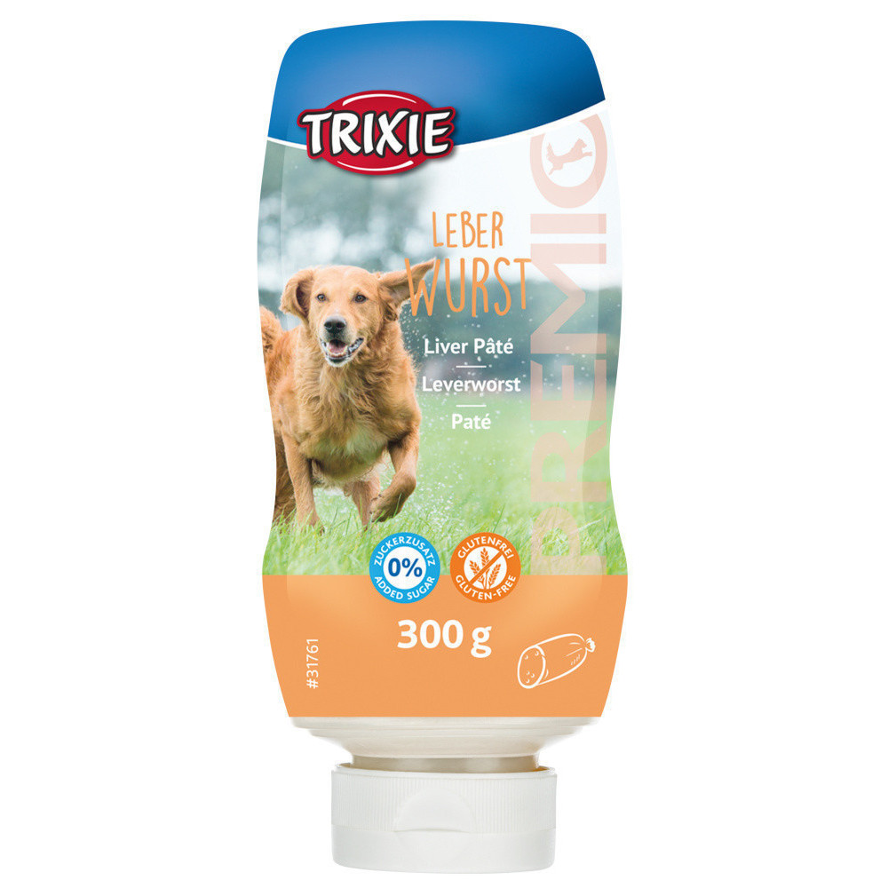 Trixie Friandise chien PREMIO Pâté de foie XXL 300 g Patée et émincé pour chien