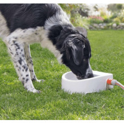 animallparadise 1,5 Litre, Automatic outdoor waterer for dogs, cats and small livestock. Fountain