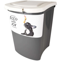 Pojemnik na karmę dla psów o pojemności 38 litrów z czerpakiem. AP-FL-518989 animallparadise