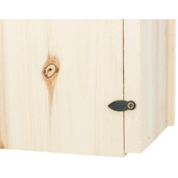 animallparadise Starling nesting box, size 18 x 31 x 16 cm / ø 4,5 cm. Birdhouse