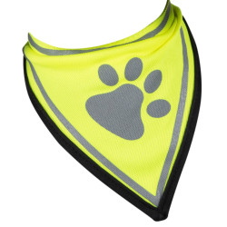 AP-VA-14438 animallparadise Bandana reflectante. talla XS-S, cuello máximo 20 cm. para perros. Seguridad de los perros