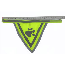 Bandana reflectora. tamanho XS-S, tamanho máximo do pescoço 20 cm. para cães. AP-VA-14438 Segurança dos cães