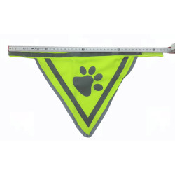 animallparadise Reflektierendes Bandana. Größe M-L, Halsumfang max. 37 cm. für Hunde. AP-VA-14439 Sicherheit Hund