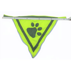 Reflecterende bandana. maat XL, max nekmaat 45 cm. voor honden. animallparadise AP-VA-14440 Veiligheid van de hond