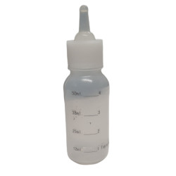 flessenset voor jonge dieren 50 ml. kat hond konijn. animallparadise AP-VA-15226 voedingsaccessoire