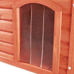 animallparadise Plastic door size 34 by 52 cm for dog houses Dog house