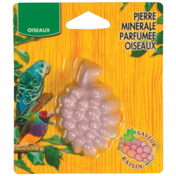 animallparadise A grape-scented mineral stone. 21 g. for birds Complément alimentaire