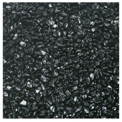 animallparadise Neon black gravel, 1 kg, for aquarium. Soils, substrates