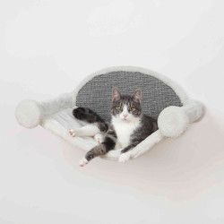 Kattenhangmat 54 × 28 × 33 cm voor wandmontage Trixie TR-49920 Ruimte voor wandmontage