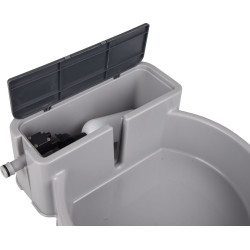 AP-FL-520456 animallparadise Enfriador de agua para exteriores. gris. capacidad 2,5 litros Dispensador de agua para exteriores