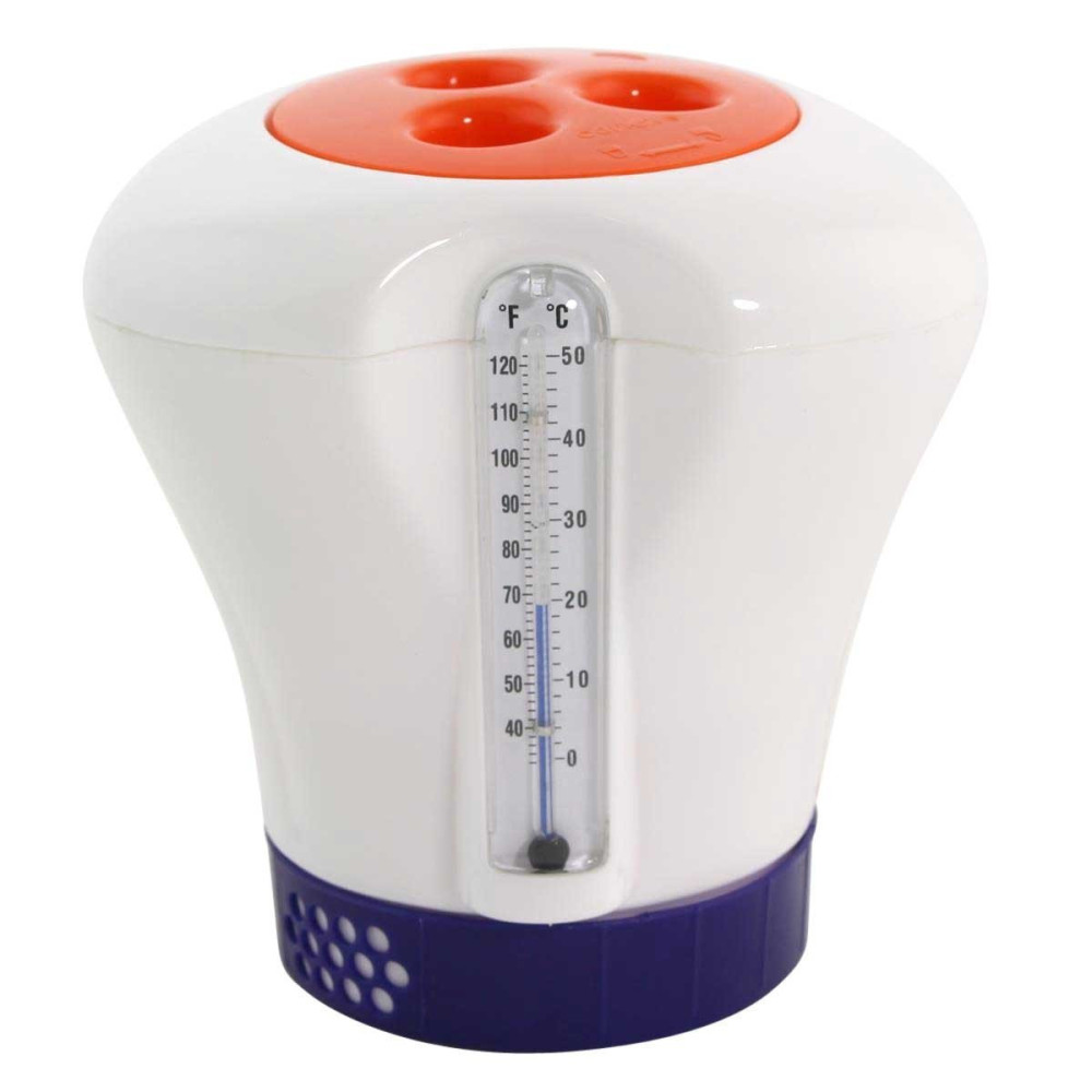 Jardiboutique Adjustable chlorine diffuser with thermometer Diffuser