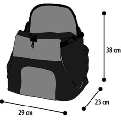 Bolsa de barriga SYBIL 29 x 23 x 38 cm para cão ou gato pequeno AP-FL-518123 sacos de transporte