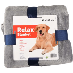 animallparadise Blanket 150 x 100 cm. for dog. grey color dog blanket