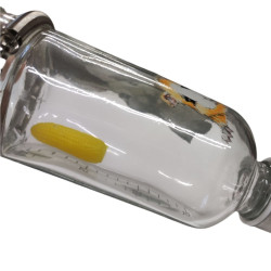 animallparadise Biberon en verre, Honey & Hopper, 125 ml, pour rongeurs. Biberon