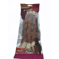 animallparadise Candy 3 sticks to chew. ø 3 cm x 25 cm. with duck. 240 g. for dog. Nourriture