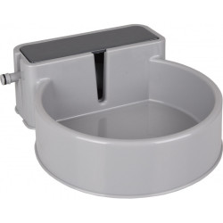 animallparadise Fontaine a eau extérieur grise contenance 2.5 litres Distributeur eau exterieur