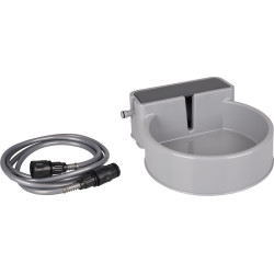 animallparadise Outdoor water fountain. grey. capacity 2.5 liters Outdoor water dispenser