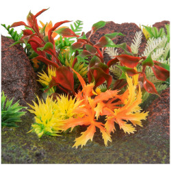 animallparadise Décoration roche et plante, 42,5 x 23 x 9,5 cm, aquarium, Décoration et autre