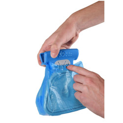 animallparadise Dog poop catcher, size L, blue color Collection of excrement