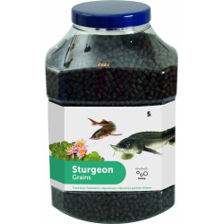 animallparadise Sturgeon food in granules ø 6 mm . 5 Liters. Food and drink