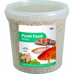 animallparadise 10 Liter, Fischfutter Teich Form Sticks. AP-FL-1030483 Essen und Trinken