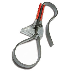 Jardiboutique Alu wrench or pliers with rubber strap, ø max 305 mm. Maintenance equipment