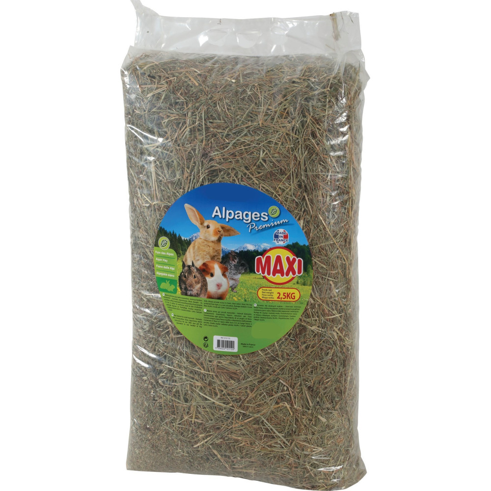 animallparadise Premium Alpine hay 2,5 kg Rodent hay