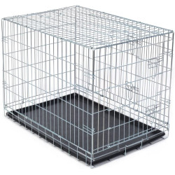 animallparadise Une cage 93 x 69 x 62 cm pour chien en métal Home Kennel Cages