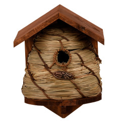 animallparadise Beehive shaped nesting box, hole ø 27mm. for blue tit Birdhouse