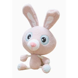 animallparadise Rakki Rabbit peluche 30 cm, giocattolo per cani. AP-VA-17118 Peluche per cani