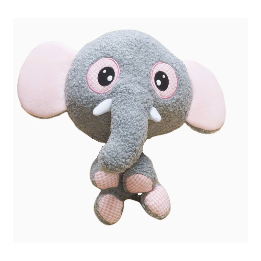 animallparadise Elly elefante peluche 30 cm, giocattolo per cani. AP-VA-17115 Peluche per cani
