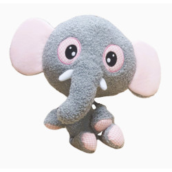 animallparadise Elly elefante peluche 30 cm, giocattolo per cani. AP-VA-17115 Peluche per cani