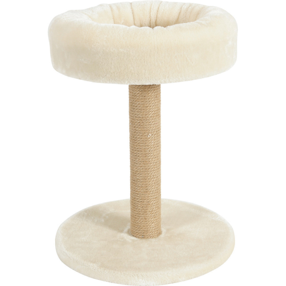 animallparadise Cat tree 2 in 1. ø 35 cm x height 45 cm. beige color. for cats and kittens. Cat tree