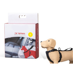 animallparadise Harness and car safety belt. Size S. for dogs. Dog Safety