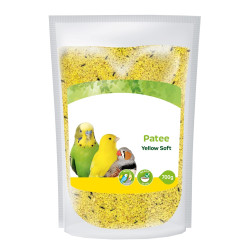 animallparadise Pâtée soft jaune 700 g Aliment complémentaire pour oiseaux. Nourriture