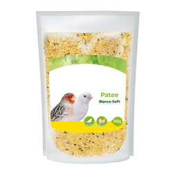 animallparadise Pâtée soft blanche 700 g Aliment complémentaire pour oiseaux. Nourriture