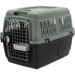 animallparadise Box de transport Giona 4 S-M 50 x 51 x 70 cm pour chien max 18 kg. BE ECO Cage de transport