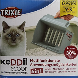 Trixie Spanplatten-Abfallschaufel grau KeDDii-Schaufel TR-40535 streuschaufel
