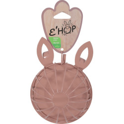 EHOP Rabbit Hay Rack, cor-de-rosa, para roedores. AP-ZO-205152 Estante alimentar