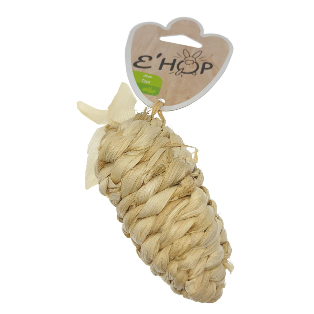 animallparadise EHOP carota giocattolo, foglia di mais, per roditori. AP-ZO-205155 Giochi, giocattoli, attività
