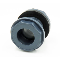 jardiboutique ø32 mm or 1 inch 1/4, PVC wall feedthrough for pipe, aquaponics, hydroponics, aquaculture PVC Wall Passage