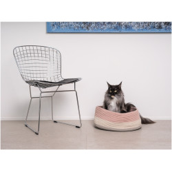 Bobo Pink basket para gatos ou cães pequenos AP-VA-15792 almofada e cesto para gatos