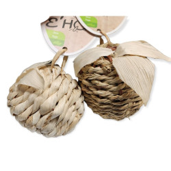 animallparadise A set of two natural toys for rodents. Games, toys, activities