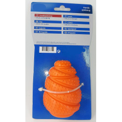 animallparadise Strong Jumper orange dog toy 9 cm. Chew toys for dogs